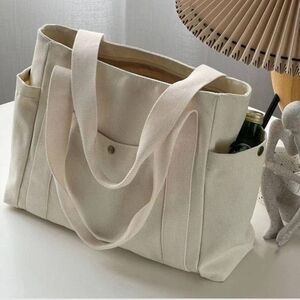 Elegant Cream Tote Bag